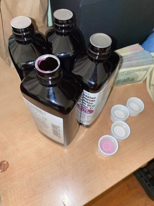 Tris Promethazine Hydrochloride and Codeine Phosphate Oral Solution Each 5ml (One Teaspoonful) contains: Promethazine Hydrochloride, USP.......... 6.25 mg Codeine Phosphate, USP..................... 10 mg Alcohol................................. 8.0% v/v USUAL DOSAGE:See accompanying package insert. WARNINGS:KEEP THIS AND ALL DRUGS OUT OF THE REACH OF CHILDREN. In case of accidental overdose,seek professional assistance or contact a Poison Control Center immediately. Store at 20° to 25°C (68° to 77°F) [See USP Controlled Room Temperature] KEEP TIGHTLY CLOSED , PROTECT FROM LIGHT. Dispense in a tight, light-resistant container as defined in the USP, with child resistant closure. Tris Promethazine & Codeine Phosphate Oral Solution is an opioid pain reliever which is used to treat mild to moderately severe pain and to help reduce coughing. Codeine is available as a single ingredient tablet and also available in multi ingredients products combined with other pain relieving medicines or cold and flu medicines. Codeine and promethazine is a combination medicine used to treat cold or allergy symptoms such as runny nose, sneezing, and cough. Codeine and promethazine contains an opioid (narcotic) cough medicine, and may be habit-forming. Manufactured by: Tris Pharma,Inc. Monmouth Junction,NJ 08852