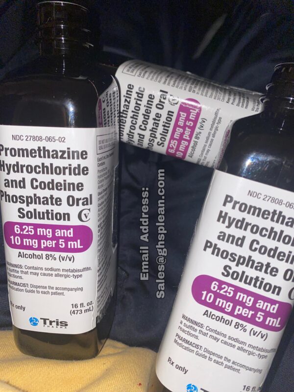 Tris Promethazine Hydrochloride and Codeine Phosphate Oral Solution Each 5ml (One Teaspoonful) contains: Promethazine Hydrochloride, USP.......... 6.25 mg Codeine Phosphate, USP..................... 10 mg Alcohol................................. 8.0% v/v USUAL DOSAGE:See accompanying package insert. WARNINGS:KEEP THIS AND ALL DRUGS OUT OF THE REACH OF CHILDREN. In case of accidental overdose,seek professional assistance or contact a Poison Control Center immediately. Store at 20° to 25°C (68° to 77°F) [See USP Controlled Room Temperature] KEEP TIGHTLY CLOSED , PROTECT FROM LIGHT. Dispense in a tight, light-resistant container as defined in the USP, with child resistant closure. Tris Promethazine & Codeine Phosphate Oral Solution is an opioid pain reliever which is used to treat mild to moderately severe pain and to help reduce coughing. Codeine is available as a single ingredient tablet and also available in multi ingredients products combined with other pain relieving medicines or cold and flu medicines. Codeine and promethazine is a combination medicine used to treat cold or allergy symptoms such as runny nose, sneezing, and cough. Codeine and promethazine contains an opioid (narcotic) cough medicine, and may be habit-forming. Manufactured by: Tris Pharma,Inc. Monmouth Junction,NJ 08852