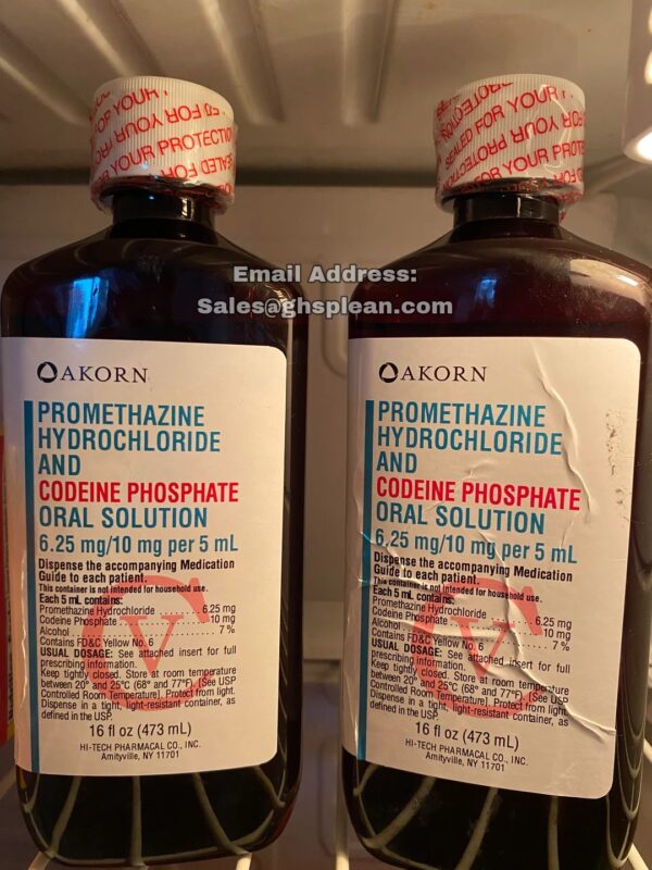 Akorn Promethazine Hydrochloride and Codeine Phosphate Oral Solution Dispense the accompanying Medication Guide to each patient. This container is not intended for household use. Each 5ml contains: Promethazine Hydrochloride, USP.......... 6.25 mg Codeine Phosphate, USP..................... 10 mg Alcohol................................. 7.0% v/v USUAL DOSAGE:See accompanying package insert. WARNINGS:KEEP THIS AND ALL DRUGS OUT OF THE REACH OF CHILDREN. In case of accidental overdose,seek professional assistance or contact a Poison Control Center immediately. Store at 20° to 25°C (68° to 77°F) [See USP Controlled Room Temperature] KEEP TIGHTLY CLOSED , PROTECT FROM LIGHT. Dispense in a tight, light-resistant container as defined in the USP. HI-TECH PHARMACAL CO., INC. Amityville,NY 11701 Akorn Promethazine & Codeine Phosphate Oral Solution is an opioid pain reliever which is used to treat mild to moderately severe pain and to help reduce coughing. Codeine is available as a single ingredient tablet and also available in multi ingredients products combined with other pain relieving medicines or cold and flu medicines. Codeine and promethazine is a combination medicine used to treat cold or allergy symptoms such as runny nose, sneezing, and cough. Codeine and promethazine contains an opioid (narcotic) cough medicine, and may be habit-forming.