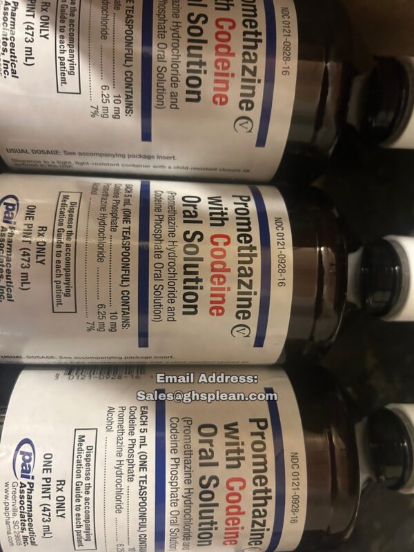 Pai Promethazine Hydrochloride and Codeine Phosphate Oral Solution Dispense the accompanying Medication Guide to each patient. This container is not intended for household use. Each 5ml contains: Promethazine Hydrochloride, USP.......... 6.25 mg Codeine Phosphate, USP..................... 10 mg Alcohol................................. 7.0% v/v USUAL DOSAGE:See accompanying package insert. WARNINGS:KEEP THIS AND ALL DRUGS OUT OF THE REACH OF CHILDREN. In case of accidental overdose,seek professional assistance or contact a Poison Control Center immediately. Store at 20° to 25°C (68° to 77°F) [See USP Controlled Room Temperature] KEEP TIGHTLY CLOSED , PROTECT FROM LIGHT. Dispense in a tight, light-resistant container as defined in the USP. Pai Promethazine & Codeine Phosphate Oral Solution is an opioid pain reliever which is used to treat mild to moderately severe pain and to help reduce coughing. Codeine is available as a single ingredient tablet and also available in multi ingredients products combined with other pain relieving medicines or cold and flu medicines. Codeine and promethazine is a combination medicine used to treat cold or allergy symptoms such as runny nose, sneezing, and cough. Codeine and promethazine contains an opioid (narcotic) cough medicine, and may be habit-forming.