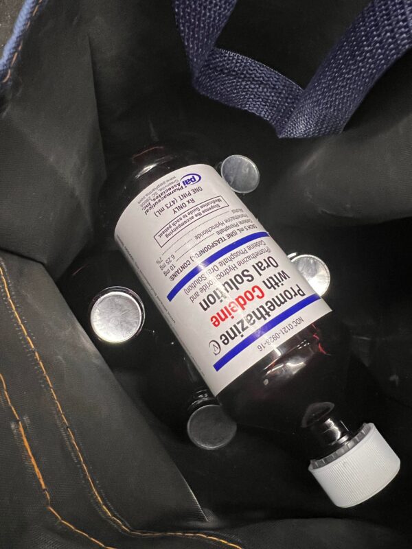 Pai Promethazine Hydrochloride and Codeine Phosphate Oral Solution Dispense the accompanying Medication Guide to each patient. This container is not intended for household use. Each 5ml contains: Promethazine Hydrochloride, USP.......... 6.25 mg Codeine Phosphate, USP..................... 10 mg Alcohol................................. 7.0% v/v USUAL DOSAGE:See accompanying package insert. WARNINGS:KEEP THIS AND ALL DRUGS OUT OF THE REACH OF CHILDREN. In case of accidental overdose,seek professional assistance or contact a Poison Control Center immediately. Store at 20° to 25°C (68° to 77°F) [See USP Controlled Room Temperature] KEEP TIGHTLY CLOSED , PROTECT FROM LIGHT. Dispense in a tight, light-resistant container as defined in the USP. Pai Promethazine & Codeine Phosphate Oral Solution is an opioid pain reliever which is used to treat mild to moderately severe pain and to help reduce coughing. Codeine is available as a single ingredient tablet and also available in multi ingredients products combined with other pain relieving medicines or cold and flu medicines. Codeine and promethazine is a combination medicine used to treat cold or allergy symptoms such as runny nose, sneezing, and cough. Codeine and promethazine contains an opioid (narcotic) cough medicine, and may be habit-forming.