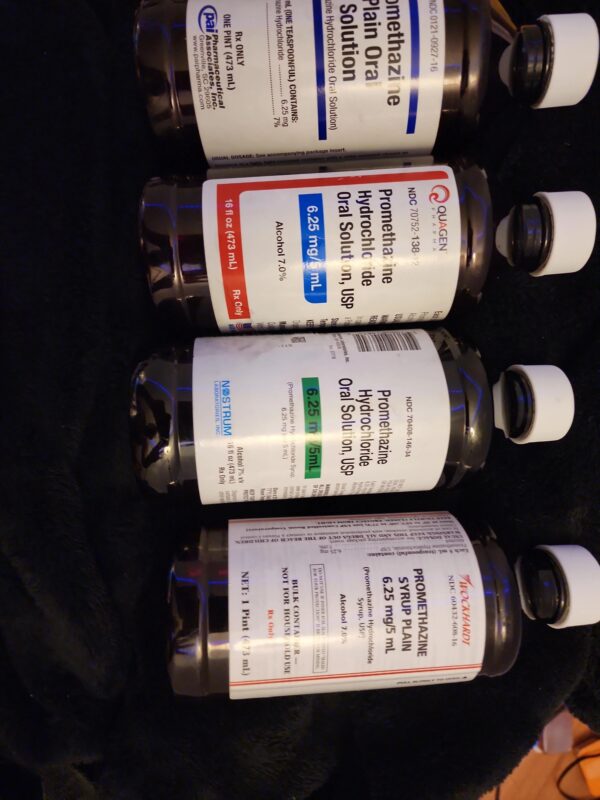 Nostrum Promethazine Hydrochloride Oral Solution Each 5ml (Teaspoonful) contains: Promethazine Hydrochloride, USP.......... 6.25 mg Alcohol................................. 7.0% v/v USUAL DOSAGE:See accompanying package insert. WARNINGS:KEEP THIS AND ALL DRUGS OUT OF THE REACH OF CHILDREN. In case of accidental overdose,seek professional assistance or contact a Poison Control Center immediately. Store at 20° to 25°C (68° to 77°F) [See USP Controlled Room Temperature] KEEP TIGHTLY CLOSED , PROTECT FROM LIGHT. Dispense in a tight, light-resistant container as defined in the USP, with child resistant closure. NOSTRUM PHARMACEUTICALS LLC Company Profile | West Caldwell, NJ | Competitors, Financials & Contacts - Dun & Bradstreet. NOSTRUM Promethazine & Codeine Phosphate Oral Solution is an opioid pain reliever which is used to treat mild to moderately severe pain and to help reduce coughing. Codeine is available as a single ingredient tablet and also available in multi ingredients products combined with other pain relieving medicines or cold and flu medicines. Codeine and promethazine is a combination medicine used to treat cold or allergy symptoms such as runny nose, sneezing, and cough. Codeine and promethazine contains an opioid (narcotic) cough medicine, and may be habit-forming.