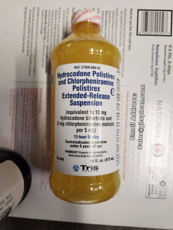 Tussionex hydrocodone polistirex and chlorpheniramine polistirex Extended Release oral suspension. Important information about hydrocodone polistirex and chlorpheniramine polistirex ER oral suspension: Hydrocodone polistirex and chlorpheniramine polistirex ER oral suspension is indicated for relief of cough and upper respiratory symptoms associated with allergy or a cold in adults and children 6 years of age or older. Hydrocodone polistirex and chlorpheniramine polistirex ER oral suspension is contraindicated in patients with a known allergy or sensitivity to hydrocodone or chlorpheniramine. The use of hydrocodone polistirex and chlorpheniramine polistirex ER oral suspension is contraindicated in children less than 6 years of age due to the risk of fatal respiratory depression. Tussionex PennKinetic is an extended release oral suspension containing a combination of of chlorpheniramine and hydrocodone. Chlorpheniramine is an antihistamine that reduces the effects of natural chemical histamine in the body. Histamine can produce symptoms of sneezing, itching, watery eyes, and runny nose. Hydrocodone is a narcotic cough suppressant. It affects the signals in the brain that trigger cough reflex. Tussionex PennKinetic is used to treat runny nose, sneezing, itching, watery eyes, and cough caused by allergies, the common cold, or the flu.