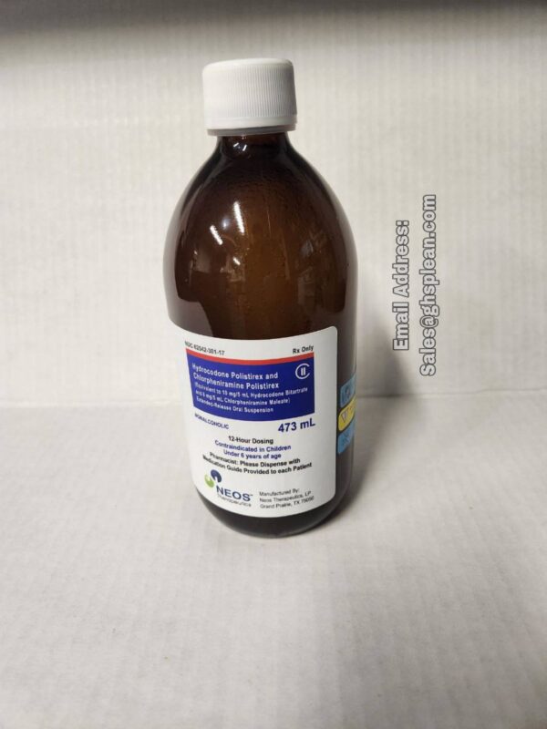 Tussionex hydrocodone polistirex and chlorpheniramine polistirex Extended Release oral suspension. Important information about hydrocodone polistirex and chlorpheniramine polistirex ER oral suspension: Hydrocodone polistirex and chlorpheniramine polistirex ER oral suspension is indicated for relief of cough and upper respiratory symptoms associated with allergy or a cold in adults and children 6 years of age or older. Hydrocodone polistirex and chlorpheniramine polistirex ER oral suspension is contraindicated in patients with a known allergy or sensitivity to hydrocodone or chlorpheniramine. The use of hydrocodone polistirex and chlorpheniramine polistirex ER oral suspension is contraindicated in children less than 6 years of age due to the risk of fatal respiratory depression. Tussionex PennKinetic is an extended release oral suspension containing a combination of of chlorpheniramine and hydrocodone. Chlorpheniramine is an antihistamine that reduces the effects of natural chemical histamine in the body. Histamine can produce symptoms of sneezing, itching, watery eyes, and runny nose. Hydrocodone is a narcotic cough suppressant. It affects the signals in the brain that trigger cough reflex. Tussionex PennKinetic is used to treat runny nose, sneezing, itching, watery eyes, and cough caused by allergies, the common cold, or the flu.