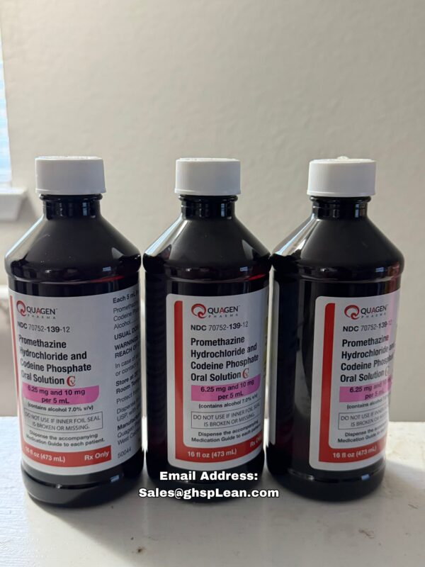 Quagen Promethazine Hydrochloride And Codeine Phosphate Oral Solution Promethazine with codeine is a combination medication containing a phenothiazine and an opioid. It's used to treat cough and nasal symptoms caused by respiratory infections or allergies in adults. Promethazine with codeine comes as an oral solution that's taken by mouth every 4 to 6 hours. It's meant for short-term use only because it can be habit-forming. Possible side effects of this medication include sleepiness, dizziness, and dry mouth. Avoid drinking alcohol while taking promethazine with codeine because doing so can result in slowed breathing, a dangerous interaction. Tris , codeine , Promethazine , Wock , WockHardt , Lean , Quagen , Akorn , Tussionex , Pai , Nostrum , Hitech , Quagmire , Alpharma , Codeinesyrup , coughsyrup , Trispharma , Tuzistra XR