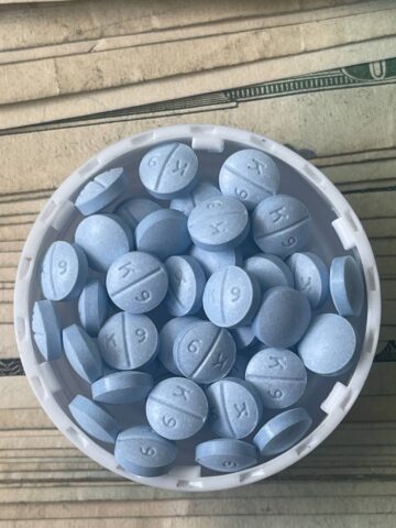 Oxycodone Hydrochloride Oxycodone, sold under various brand names such as Roxicodone and OxyContin (which is the extended release form), is a semi-synthetic opioid used medically for treatment of moderate to severe pain. It is highly addictive and It is usually taken by mouth, and is available in immediate-release and controlled-release formulations. Onset of pain relief typically begins within fifteen minutes and lasts for up to six hours with the immediate-release formulation. In the United Kingdom, it is available by injection. Combination products are also available with paracetamol (acetaminophen), ibuprofen, naloxone, naltrexone, and aspirin. Medical uses Oxycodone is used for managing moderate to severe acute or chronic pain when other treatments are not sufficient. It may improve quality of life in certain types of pain. Numerous studies have been completed, and the appropriate use of this compound does improve the quality of life of patients with long term chronic pain syndromes.