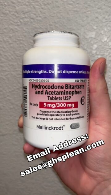 Hydrocodone Bitartrate and Acetaminophen Tablets 5mg/300mg
